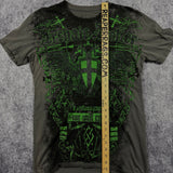 (rare) 2000s archaic x affliction shirt (S)