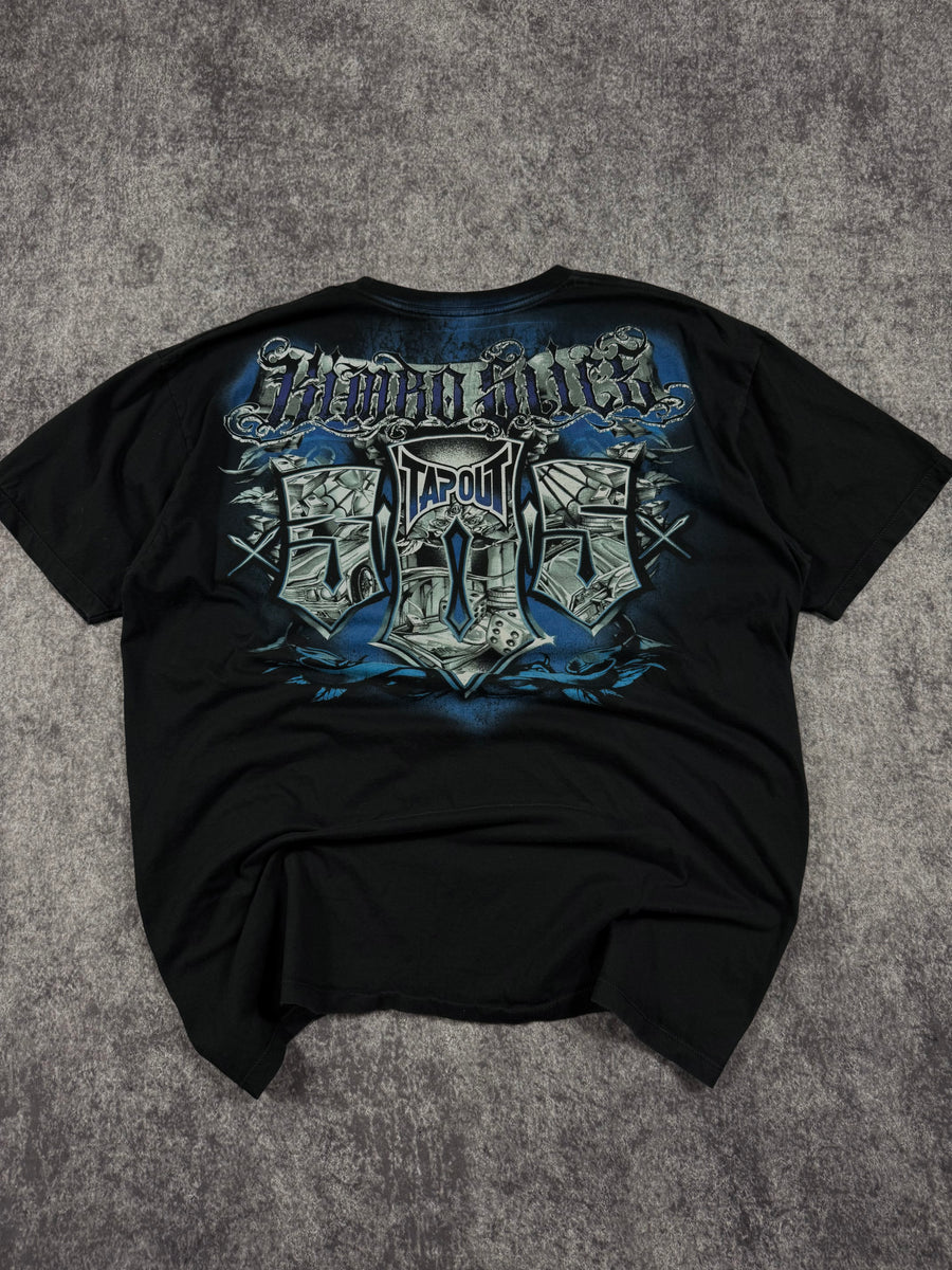 (rare) 2000s tapout x kimbo slice shirt (L)