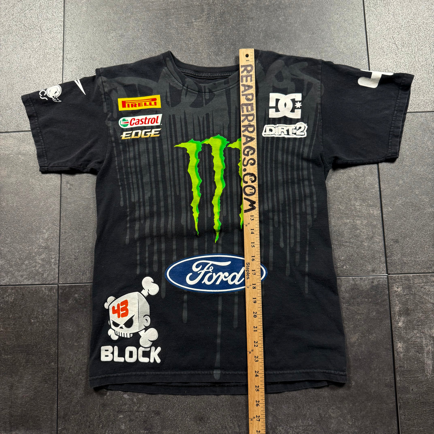 (rare) 2000s DC Shoes x Monster Energy x Ken Block Shirt (S)