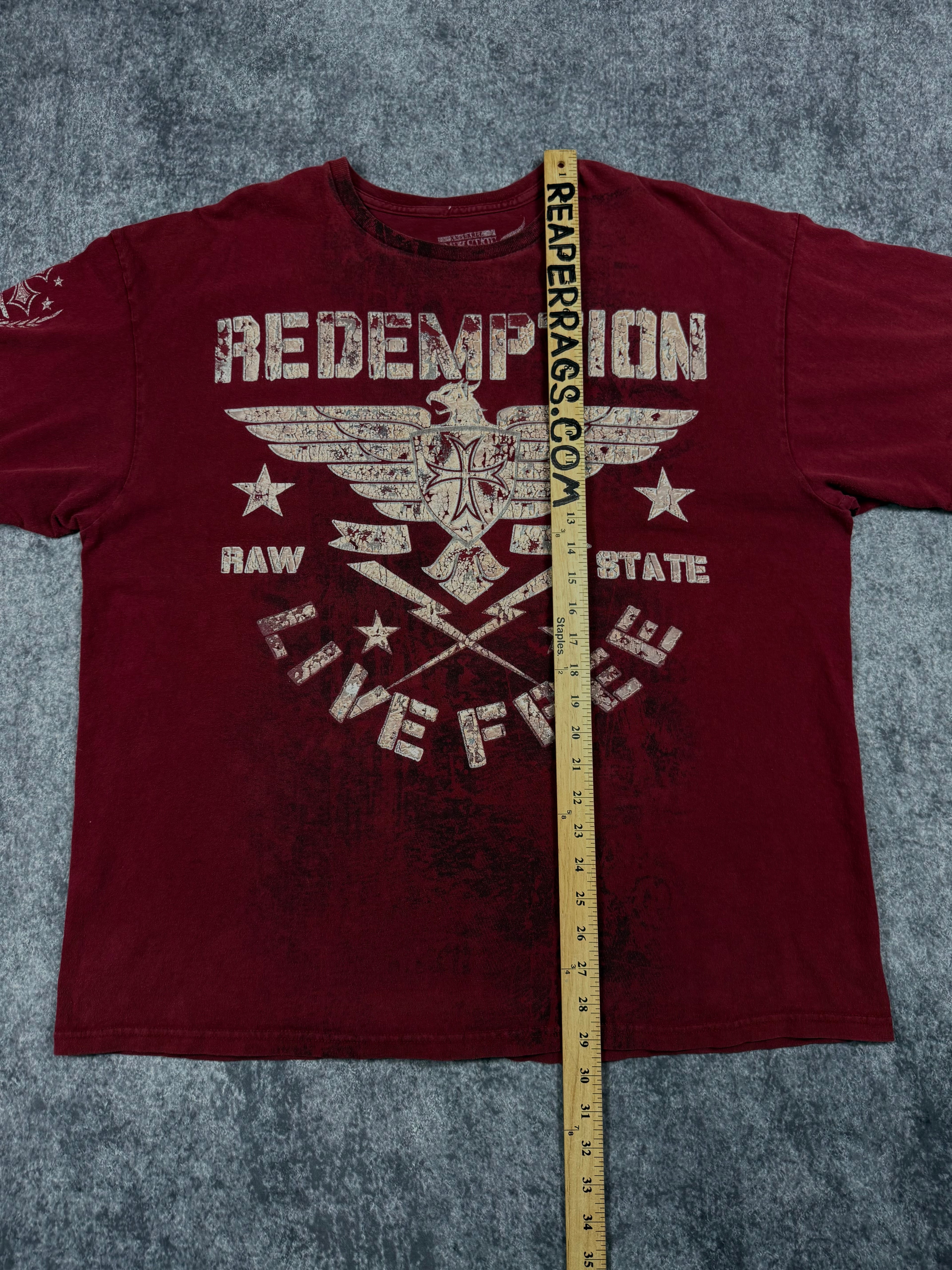 2000s raw state shirt (xxl)