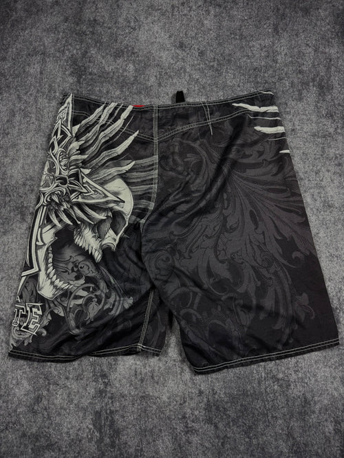 (rare) 2000s mma elite board shorts (40)