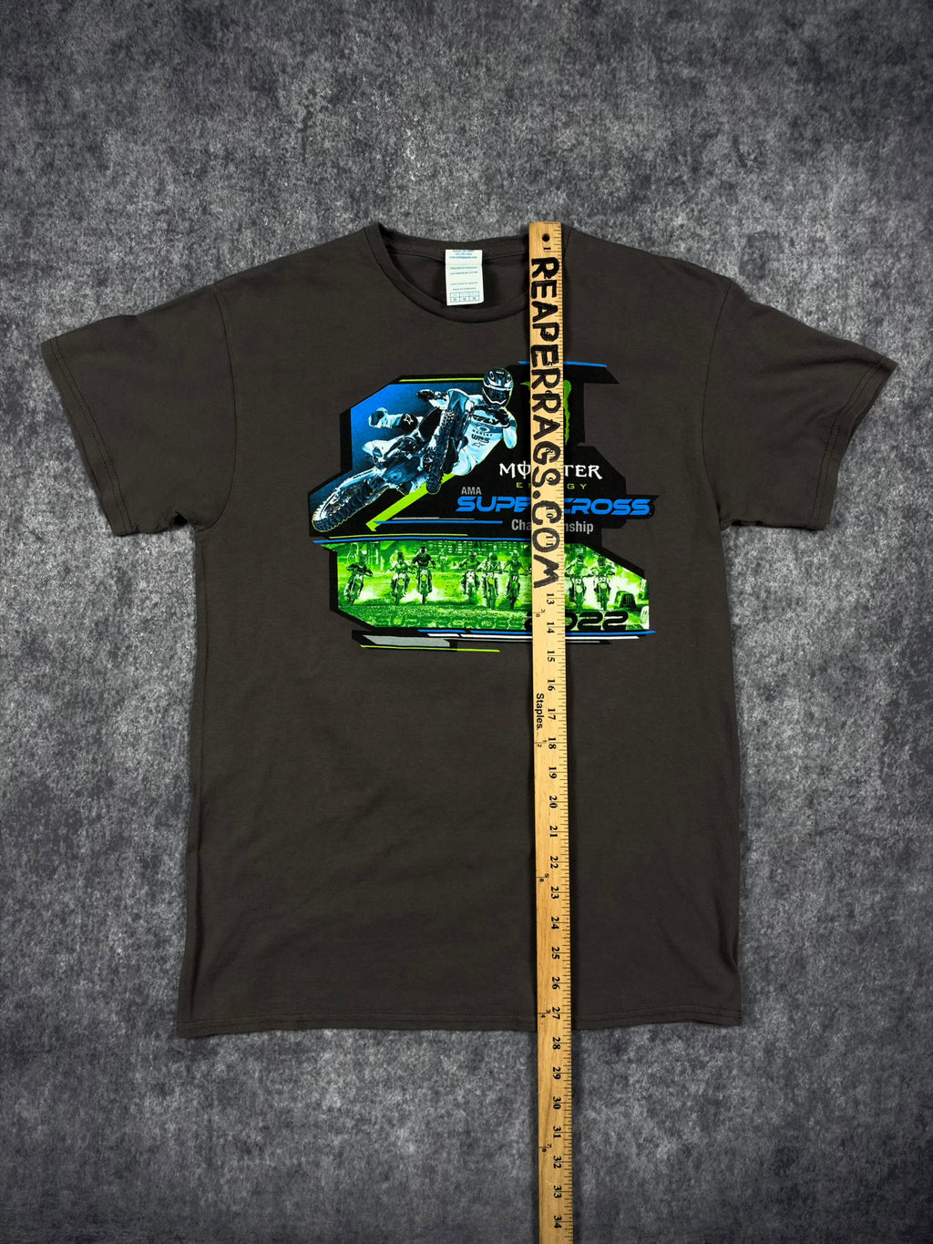 2000s MONSTER ENERGY x SUPERCROSS SHIRT (S)