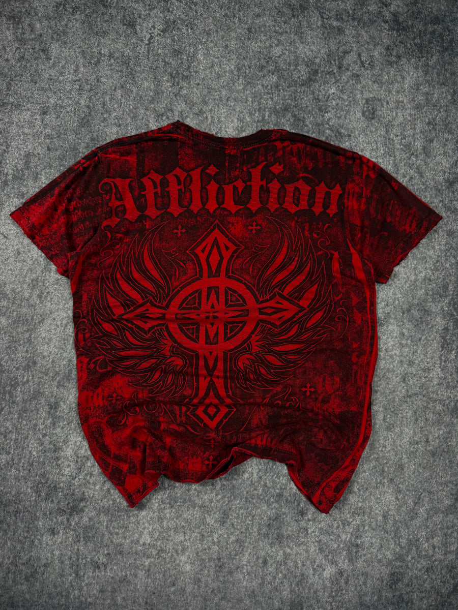 (rare) 2000s affliction shirt (M)
