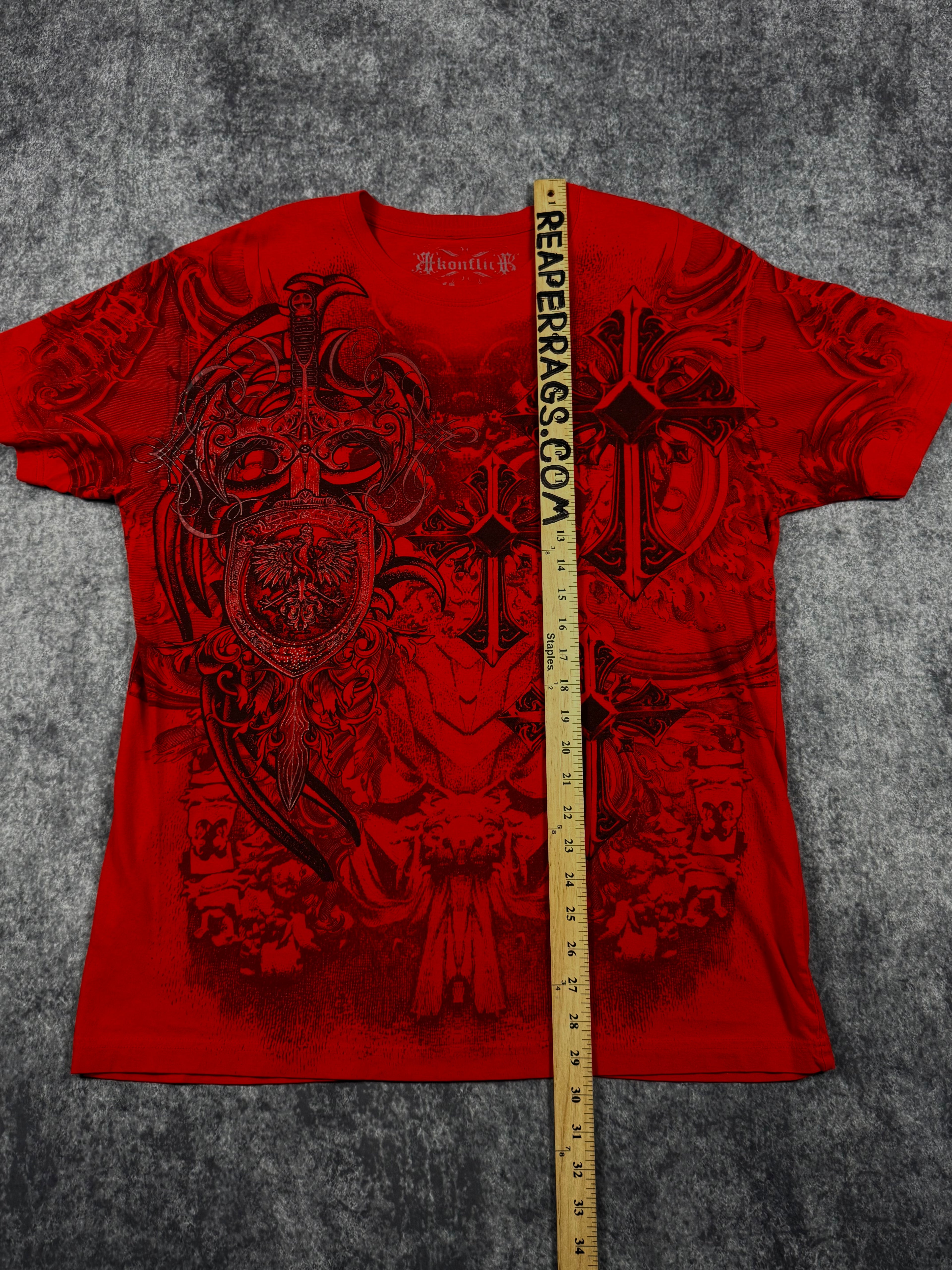 (rare) 2000s konflic shirt (L)