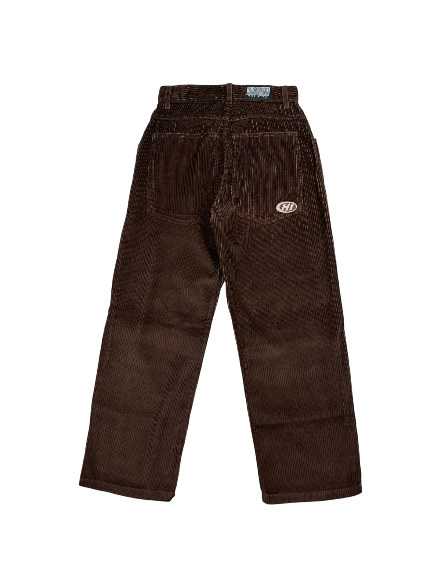 HI CUTLINE Baggy Corduroy Pants (28x30)