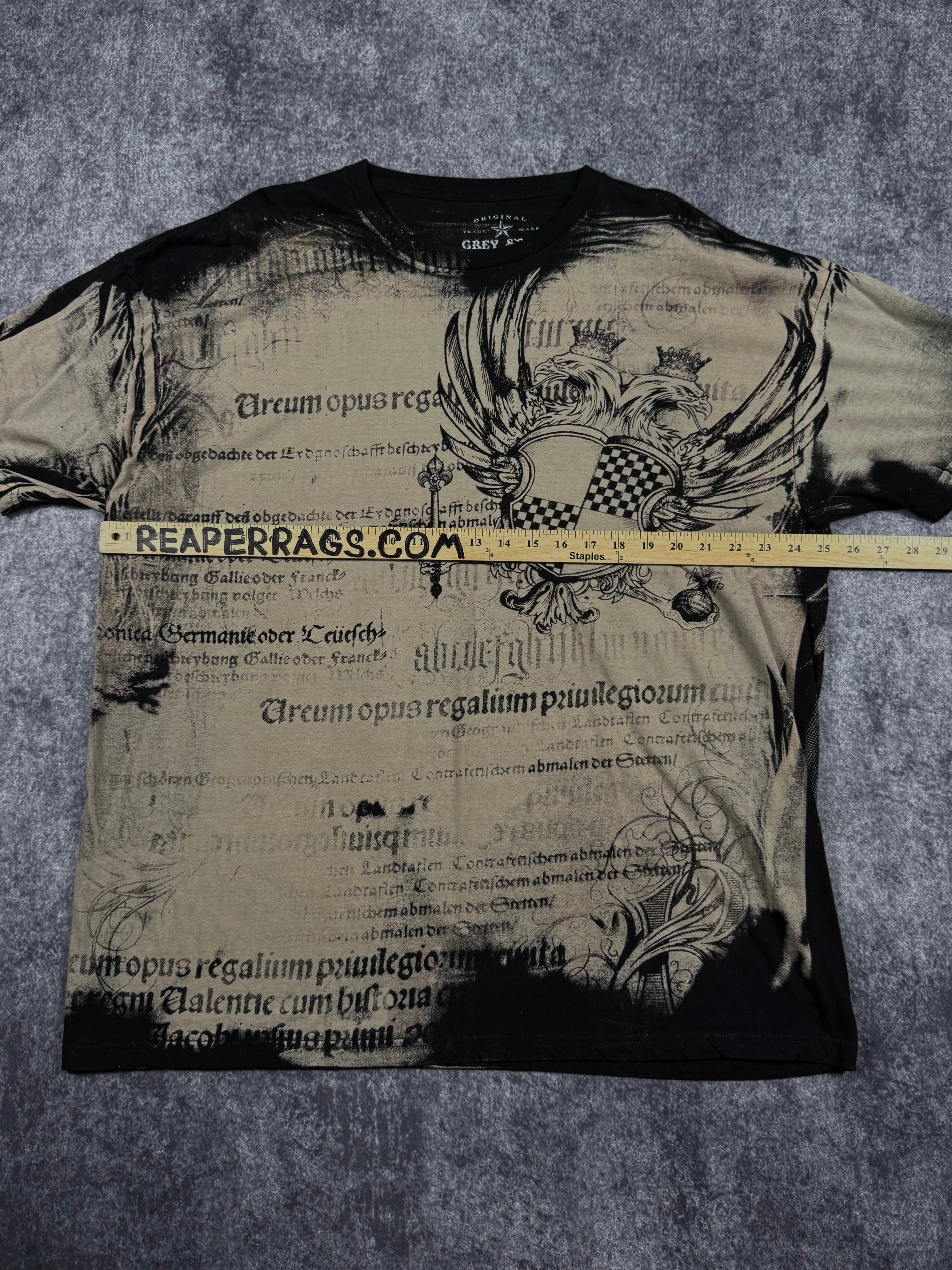 (rare) 2000s grey star shirt (XL)