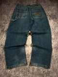 (RARE) 2000s EMBROIDERED SOUTHPOLE JEANS (32x31)