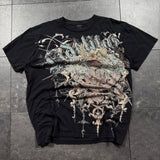 (rare) 2000s Truth&Lies Rhinestone Shirt (XL)