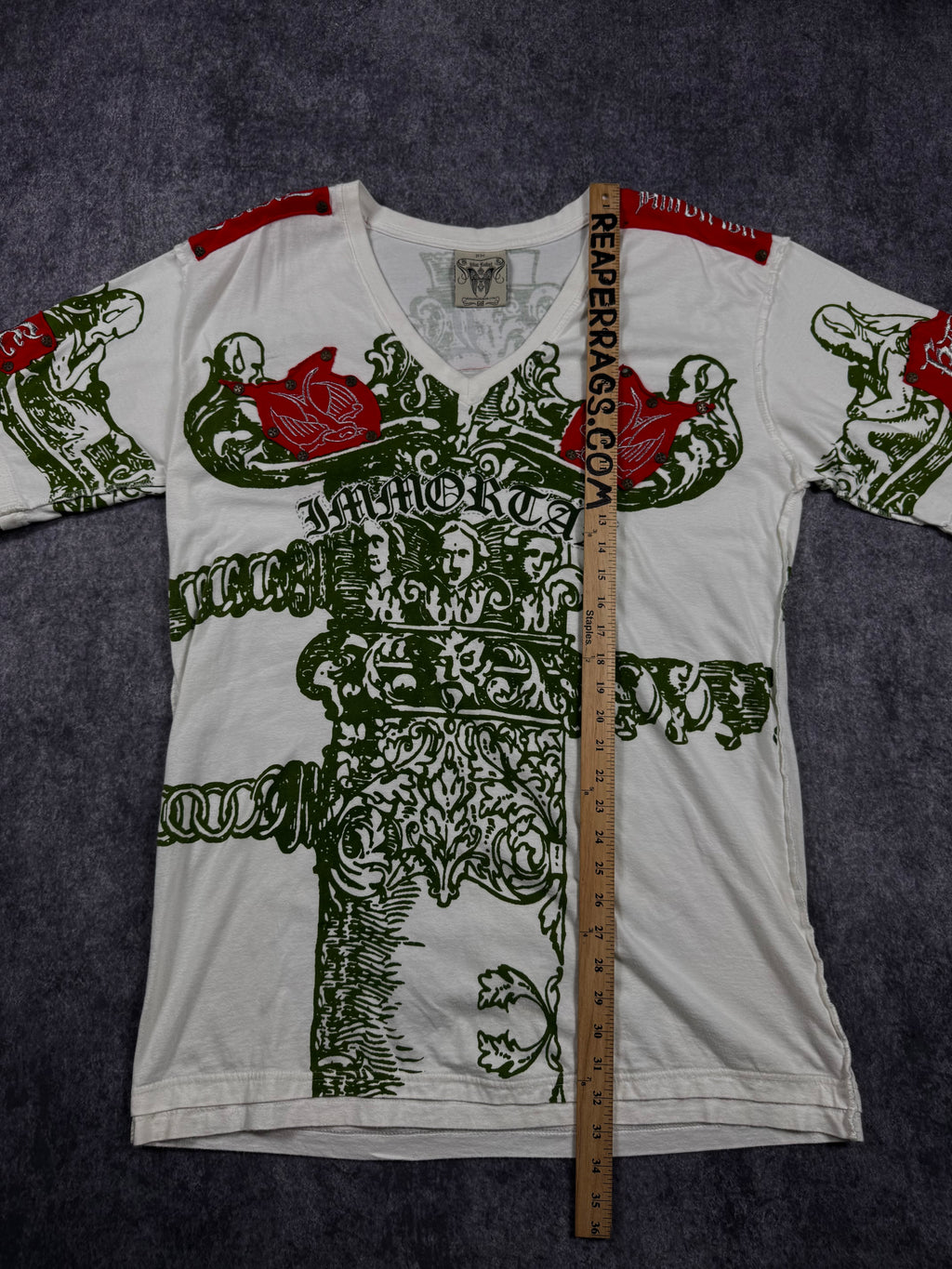 (rare) 2000s blac label studded shirt (L)