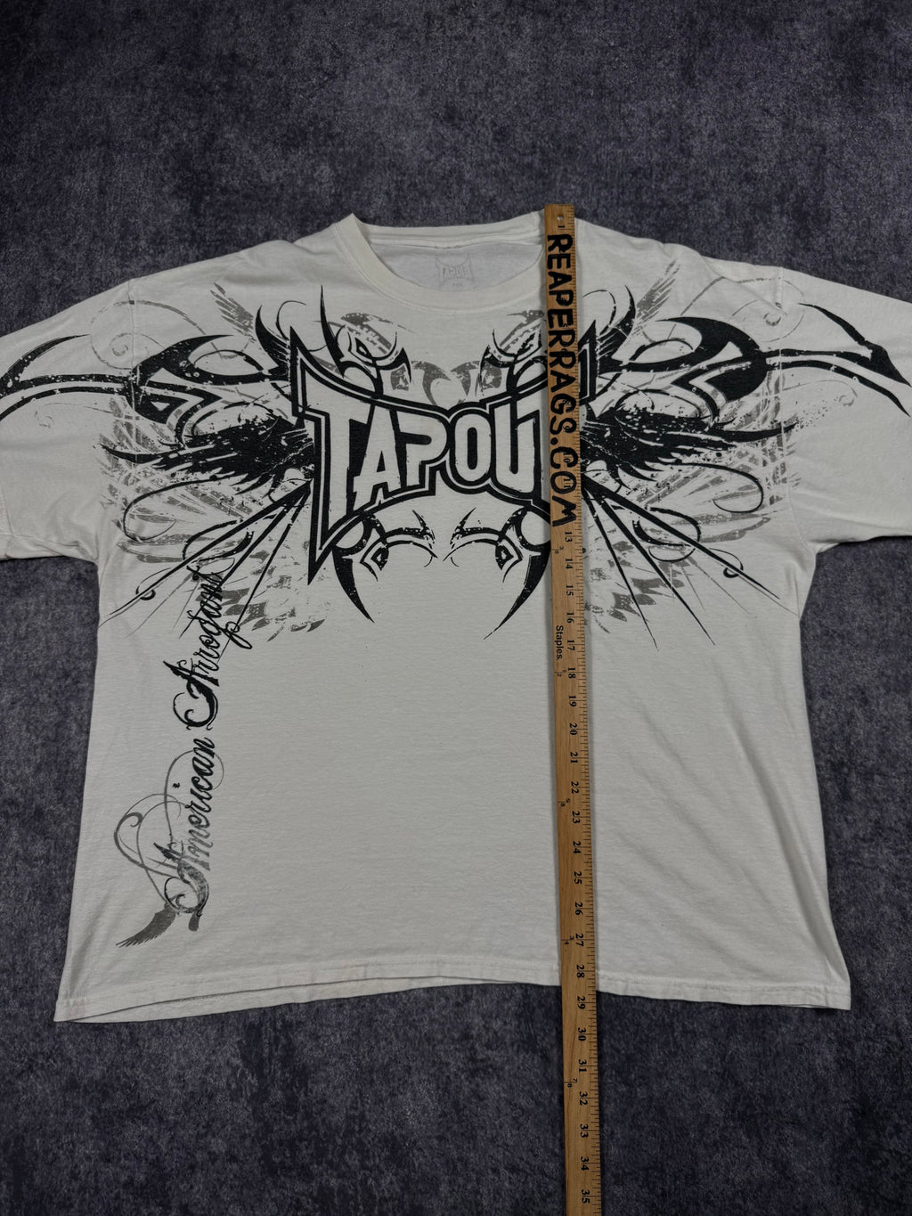 (rare) 2000s tapout shirt (XXL)