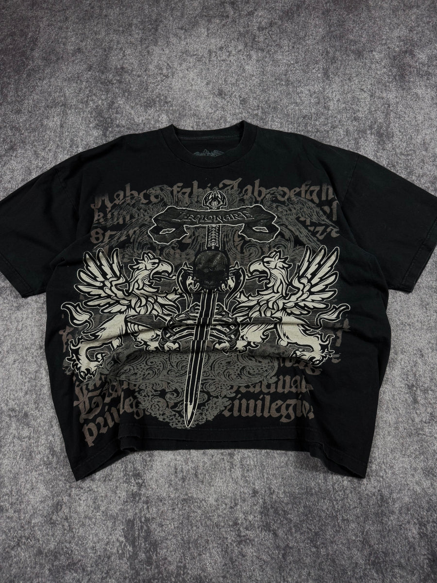 (rare) 2000s grunge shirt (XXL)