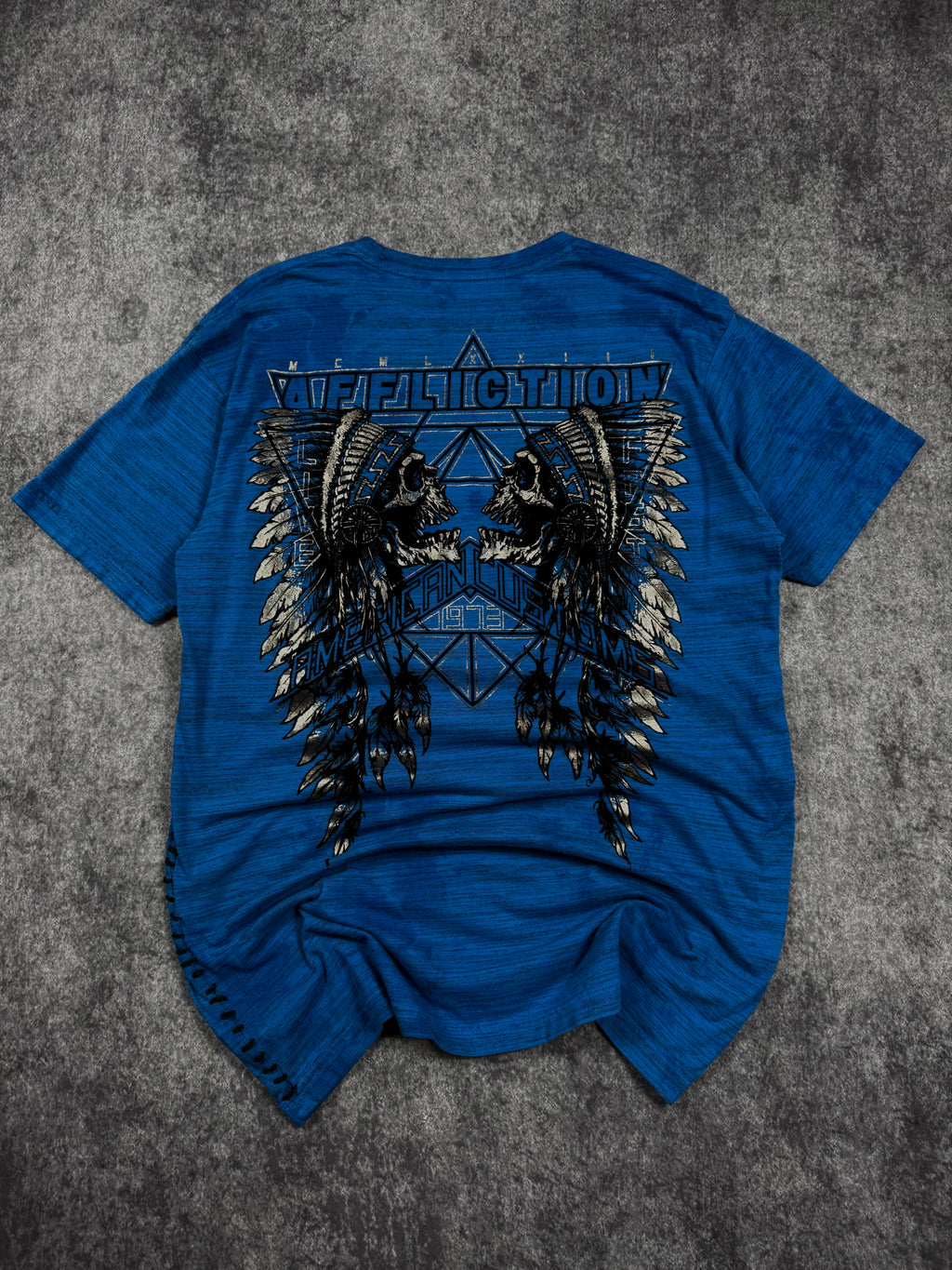 2000s affliction chrome shirt (L)