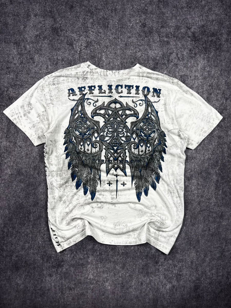 (RARE) 2000S AFFLICTION SHIRT (XL)