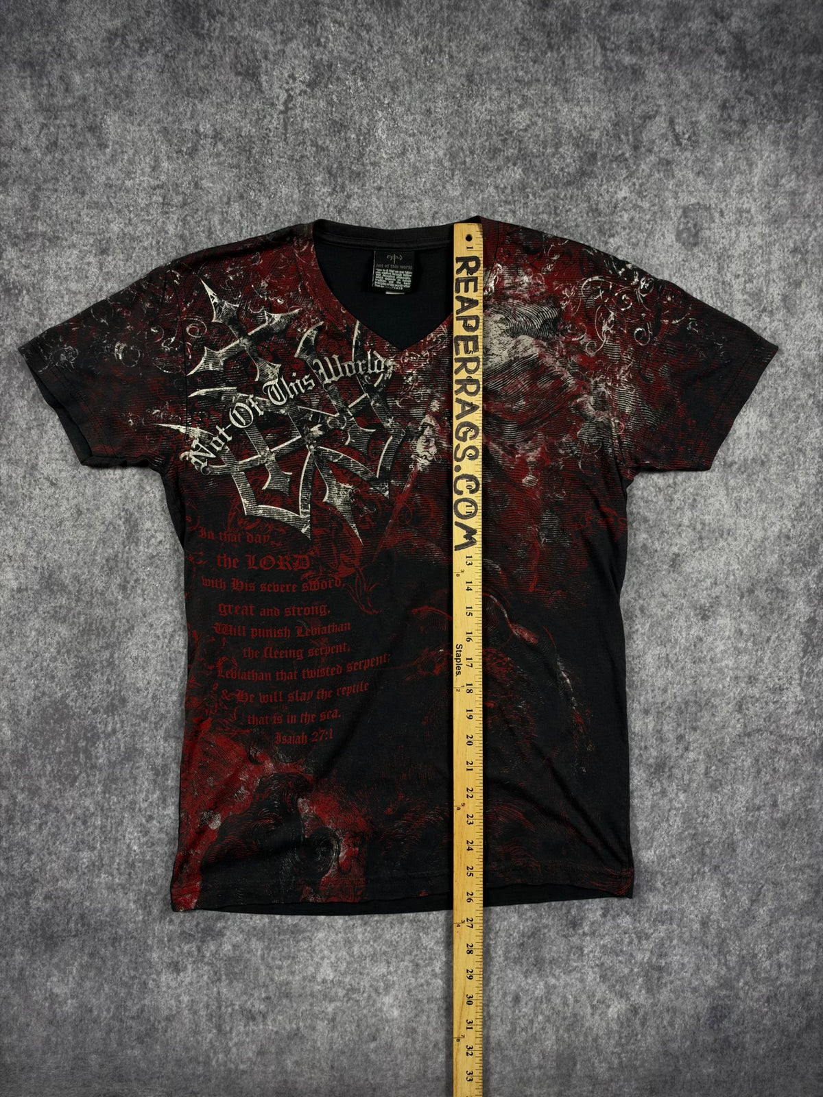 (RARE) 2000S NOT OF THIS WORLD SHIRT (S)