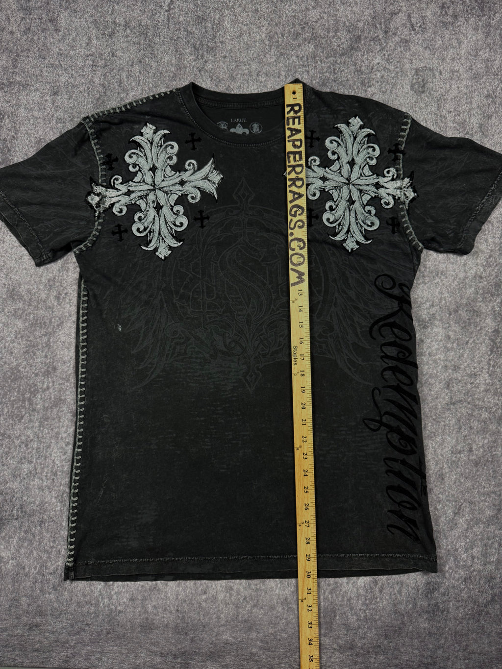 (rare) 2000s raw state shirt (L)