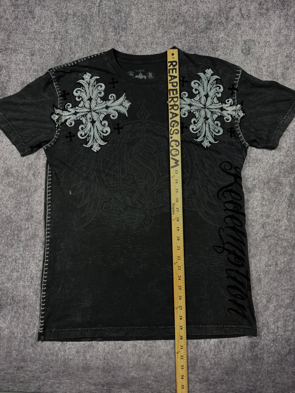 (rare) 2000s raw state shirt (L)