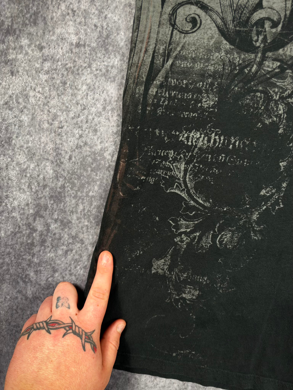(RARE) 2000S ARCHAIC X AFFLCTION SHIRT (XXL)