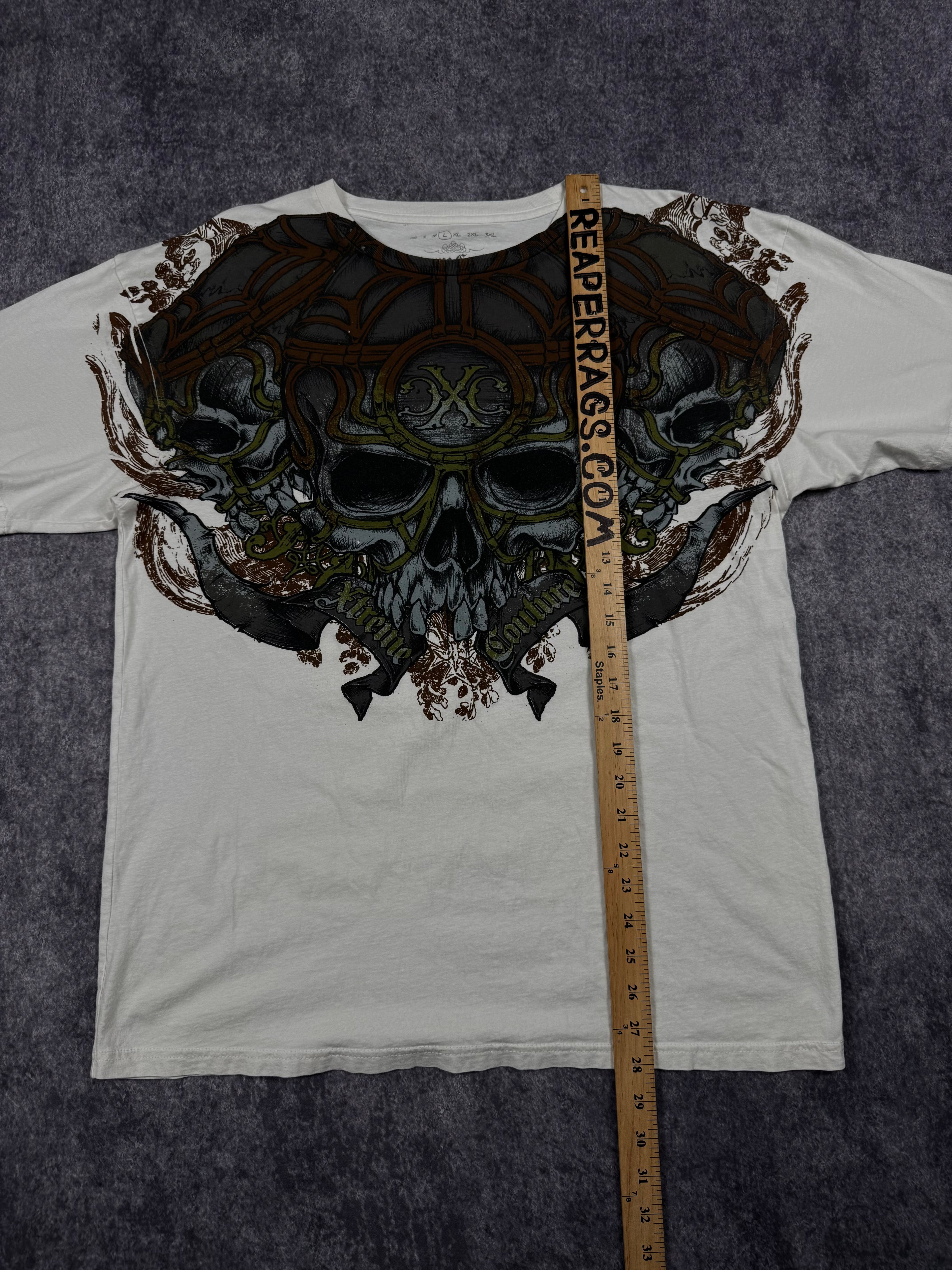 (rare) 2000s xtreme couture shirt (L)