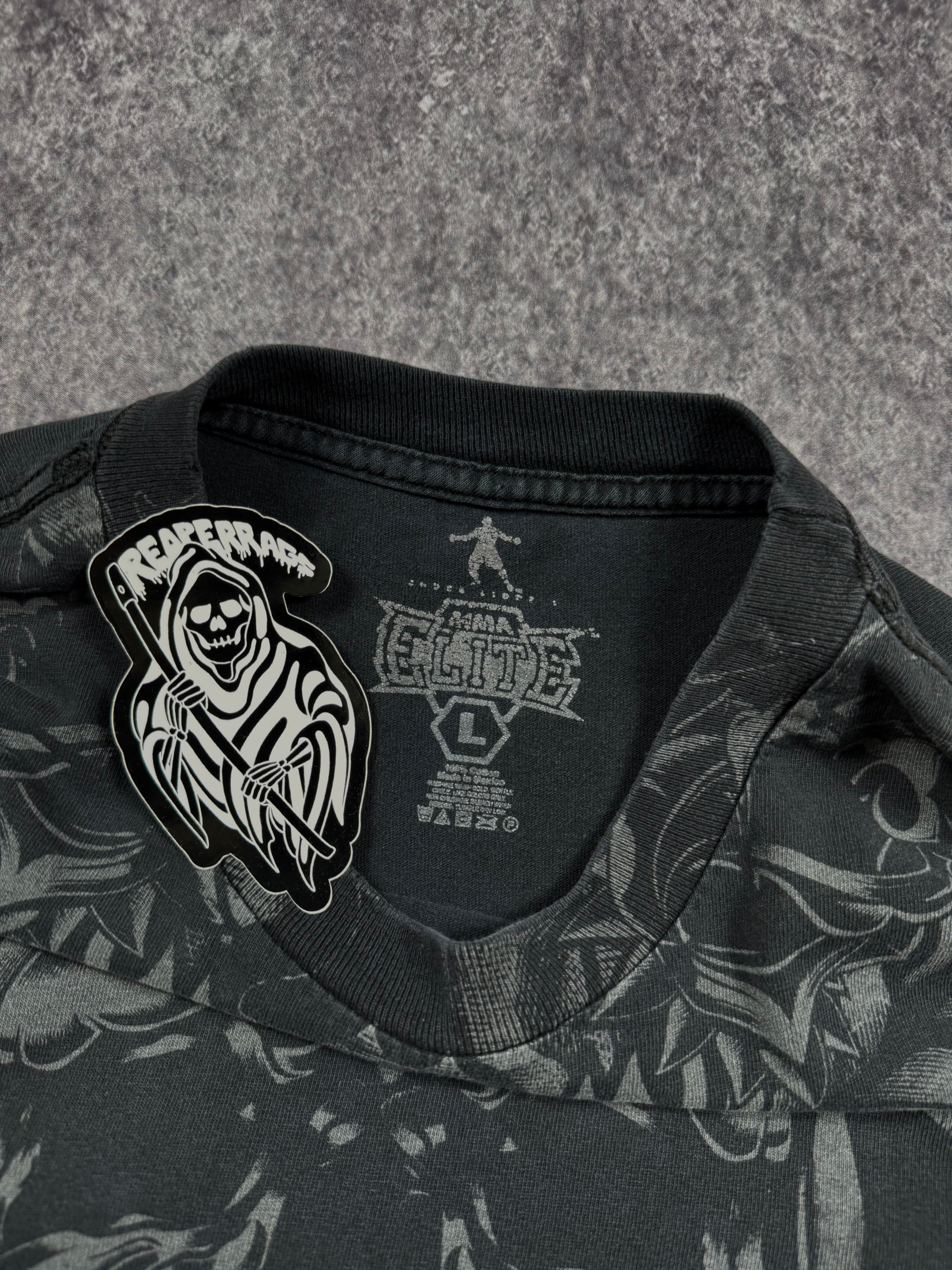 (rare) 2000s mma elite shirt (L)