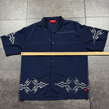 2000s JNCO Tribal Button-Up (XXL)