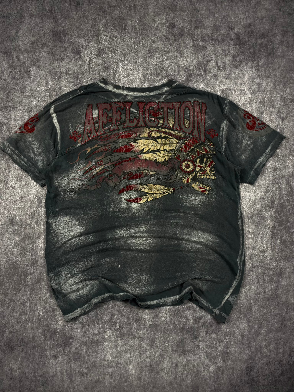2000s AFFLICTION SHIRT (XL)
