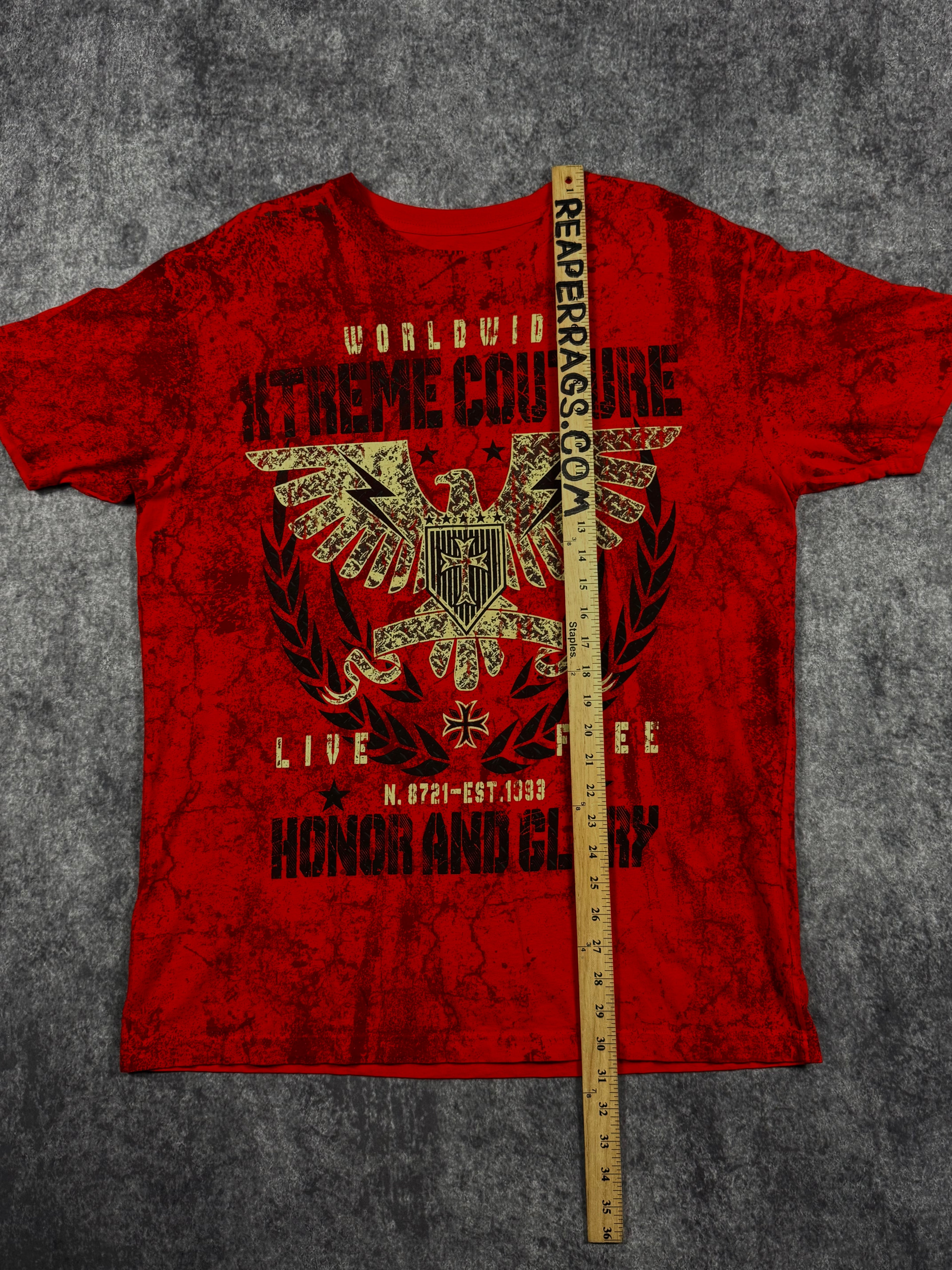 2000s xtreme couture shirt (XL)