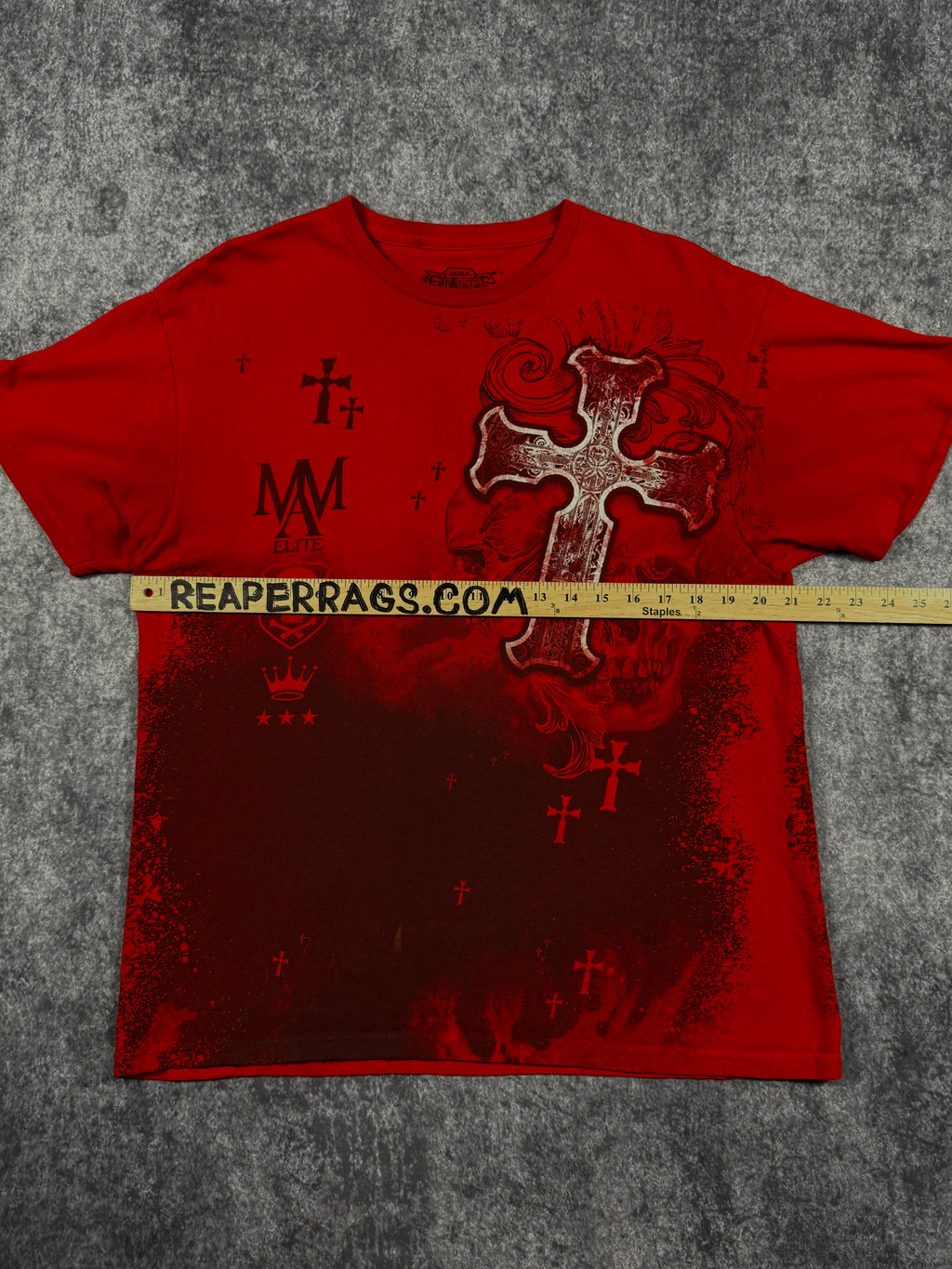 (rare) 2000s mma elite shirt (L)