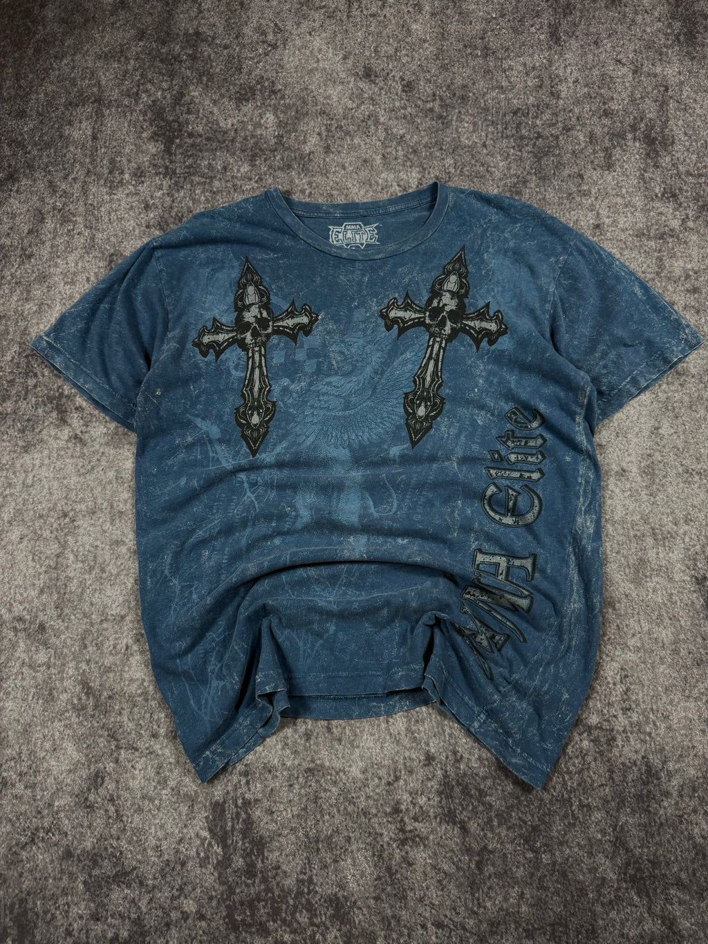 (rare) 2000s mma elite shirt (L)