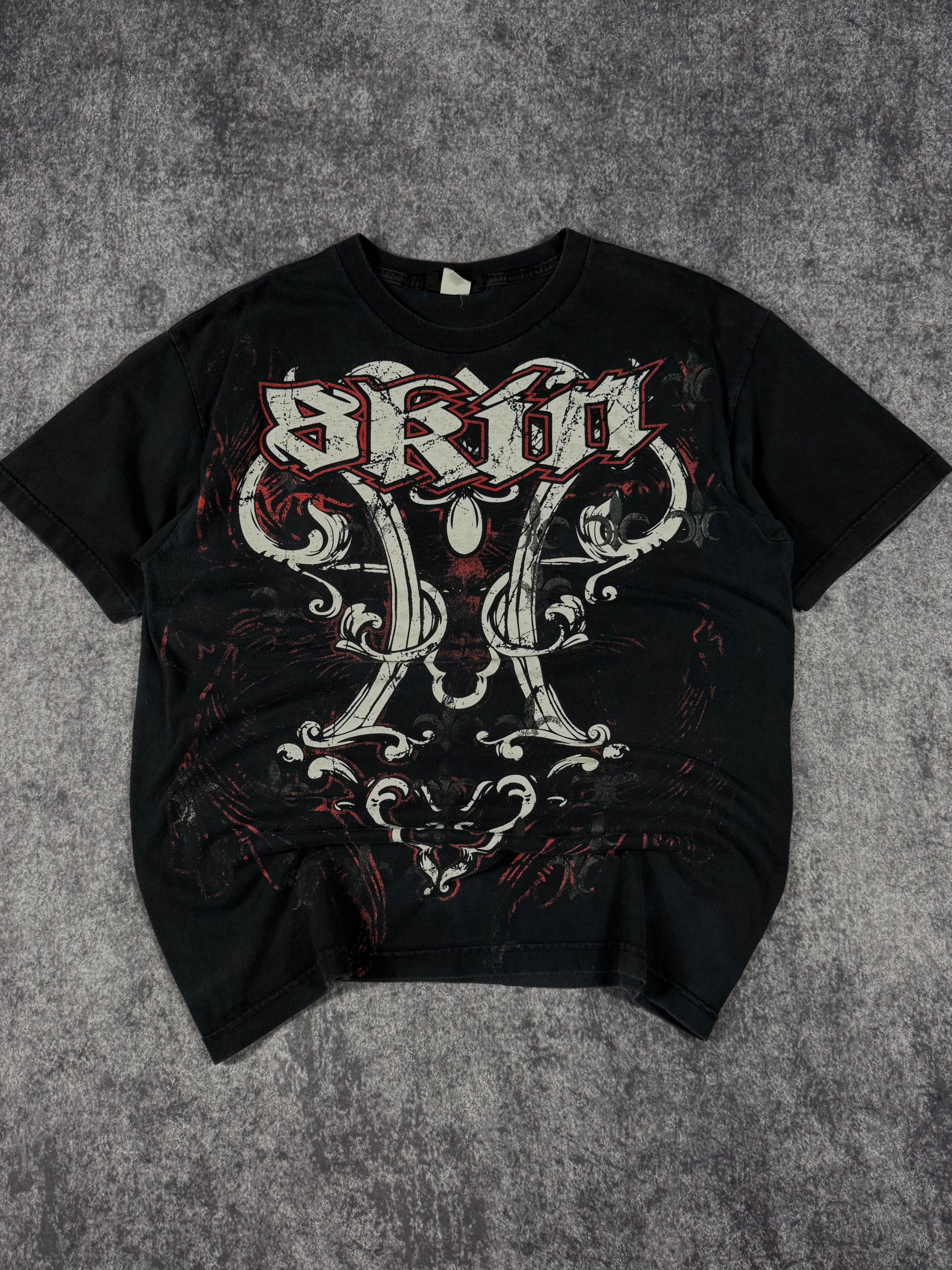 (rare) 2000s skin industries shirt (L)