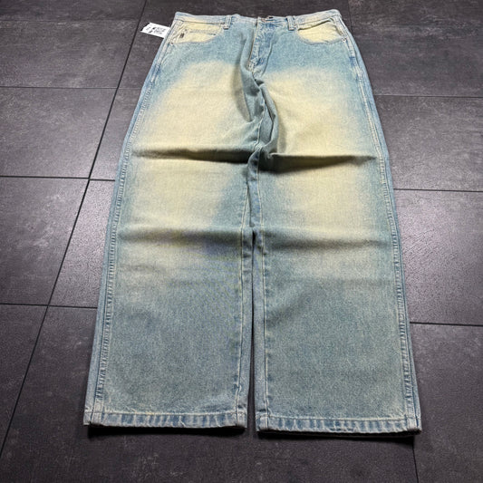 Y2K Deadstock Koman Wide Leg Baggy Jeans (36x32)