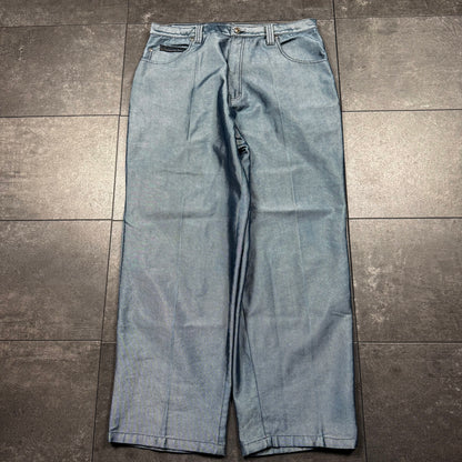 Y2K JNCO Style Southpole Reflective Baggy Jeans (36x31)