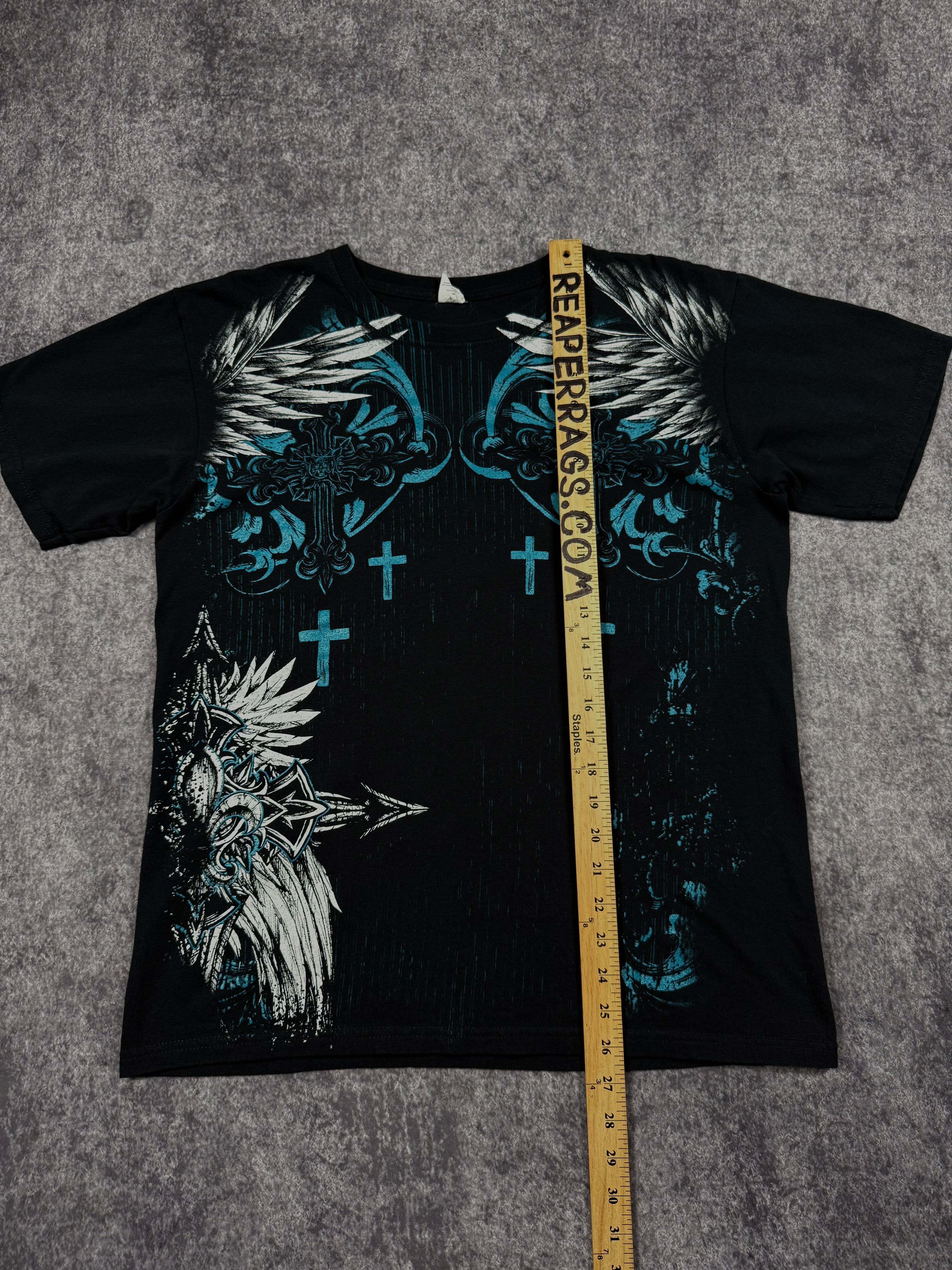 (rare) 2000s hybrid shirt (M)