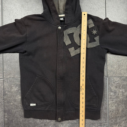 Y2K DC Shoes Zip Up Hoodie (S)