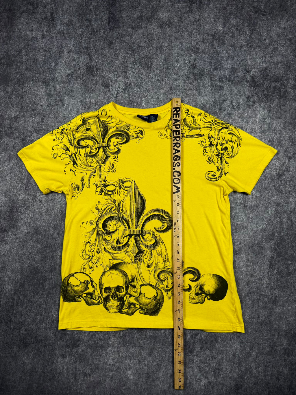 2000S SKULL SHIRT (L)