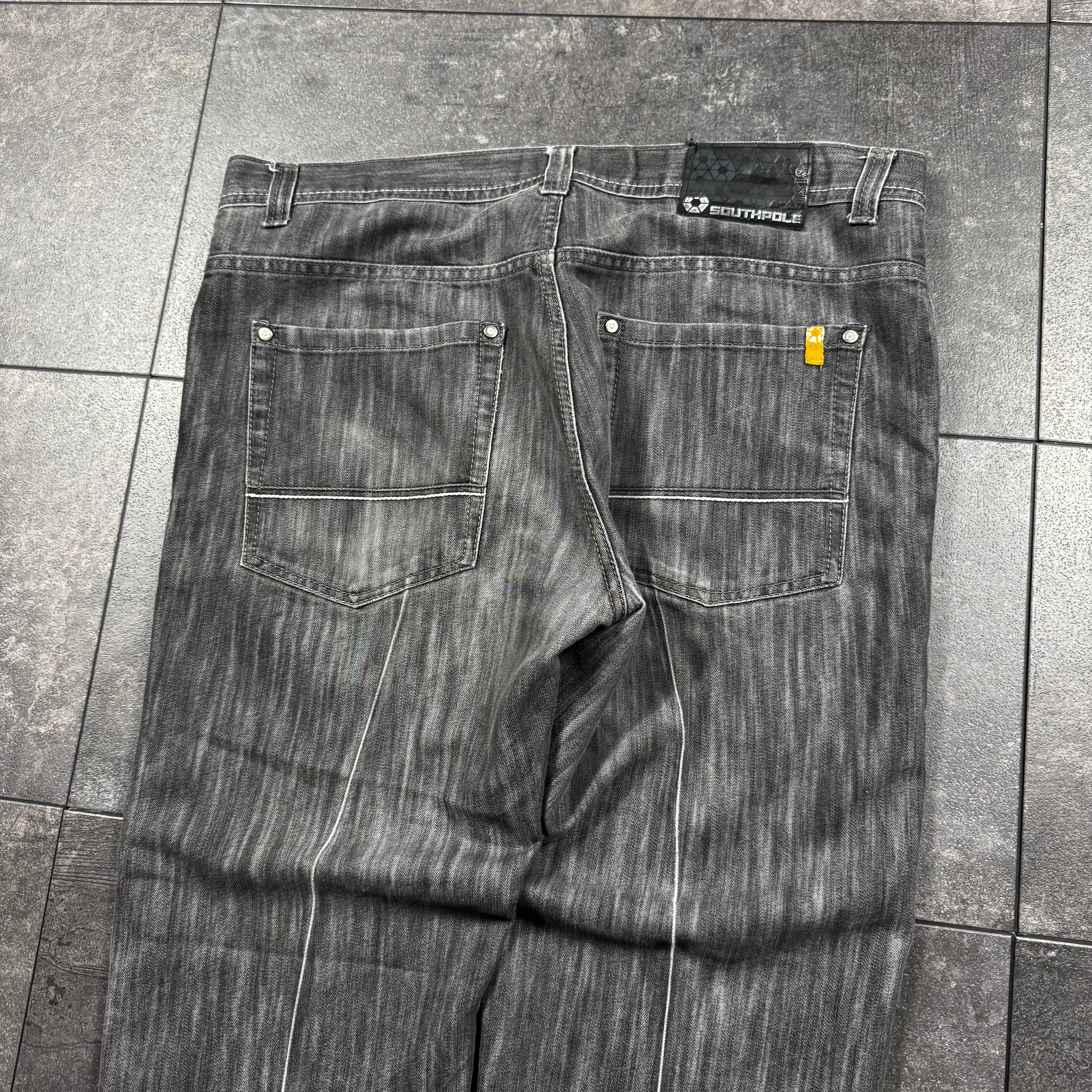 2000s Southpole Yellow Tab Jeans (38x30)