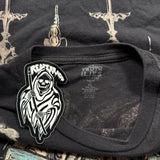 (rare) 2000s Truth&Lies Rhinestone Shirt (XL)