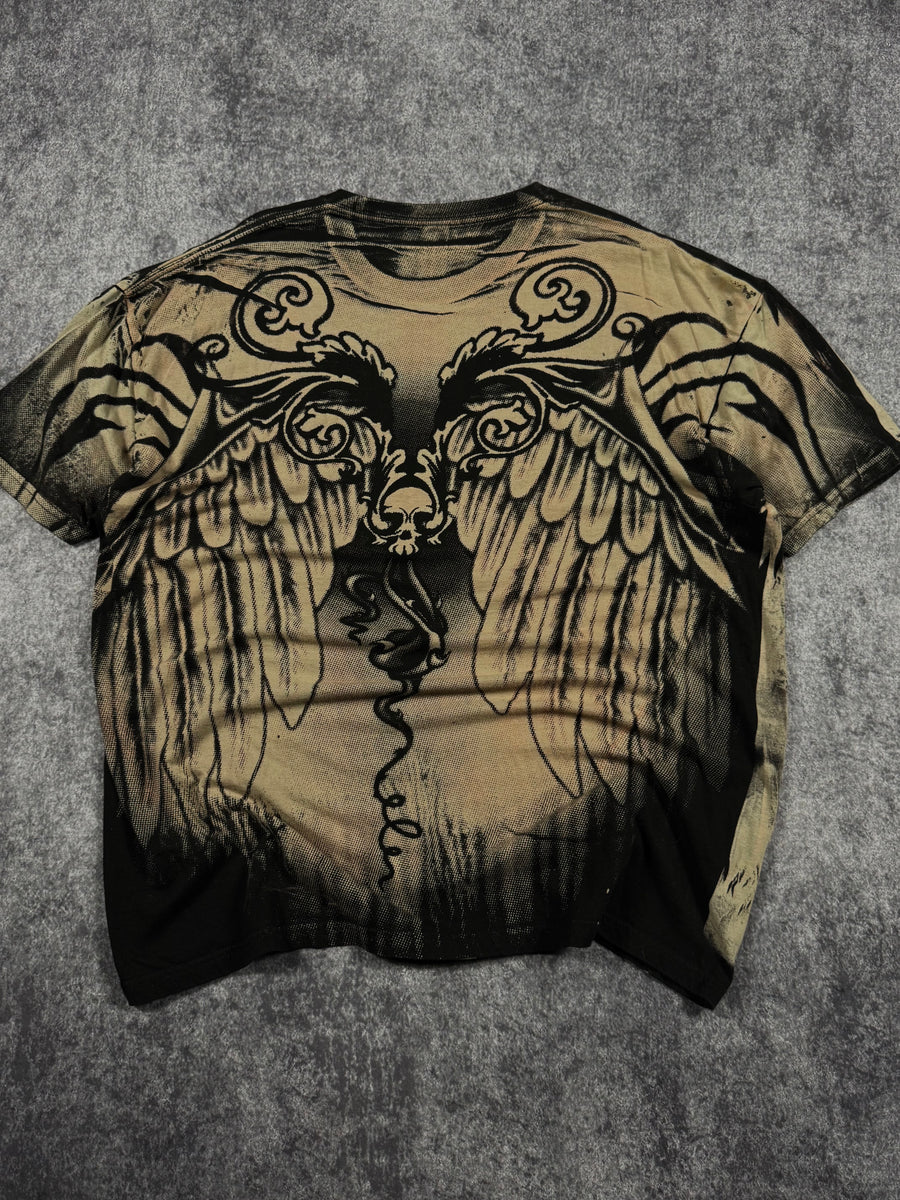 (rare) 2000s grey star shirt (XL)