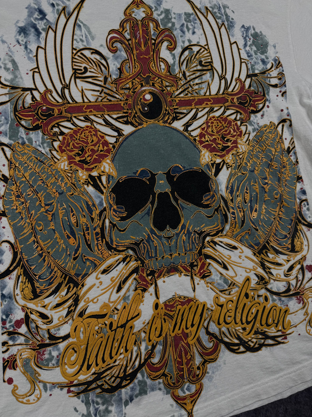 (rare) 2000s vintage couture shirt (XXL)