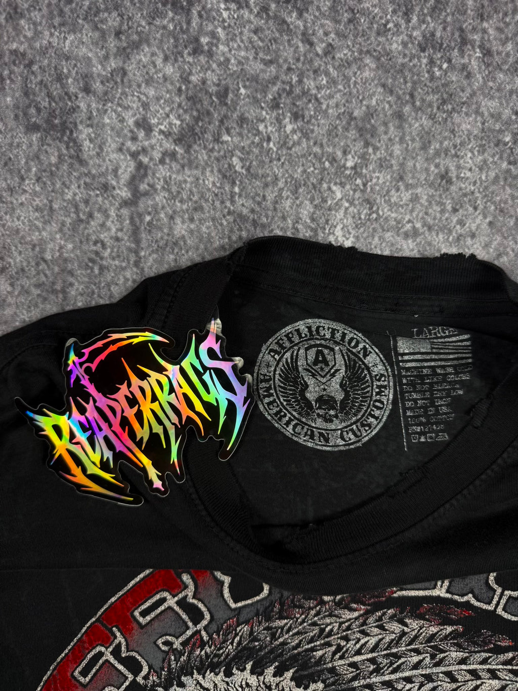 2000S AFFLICTION SHIRT (L)