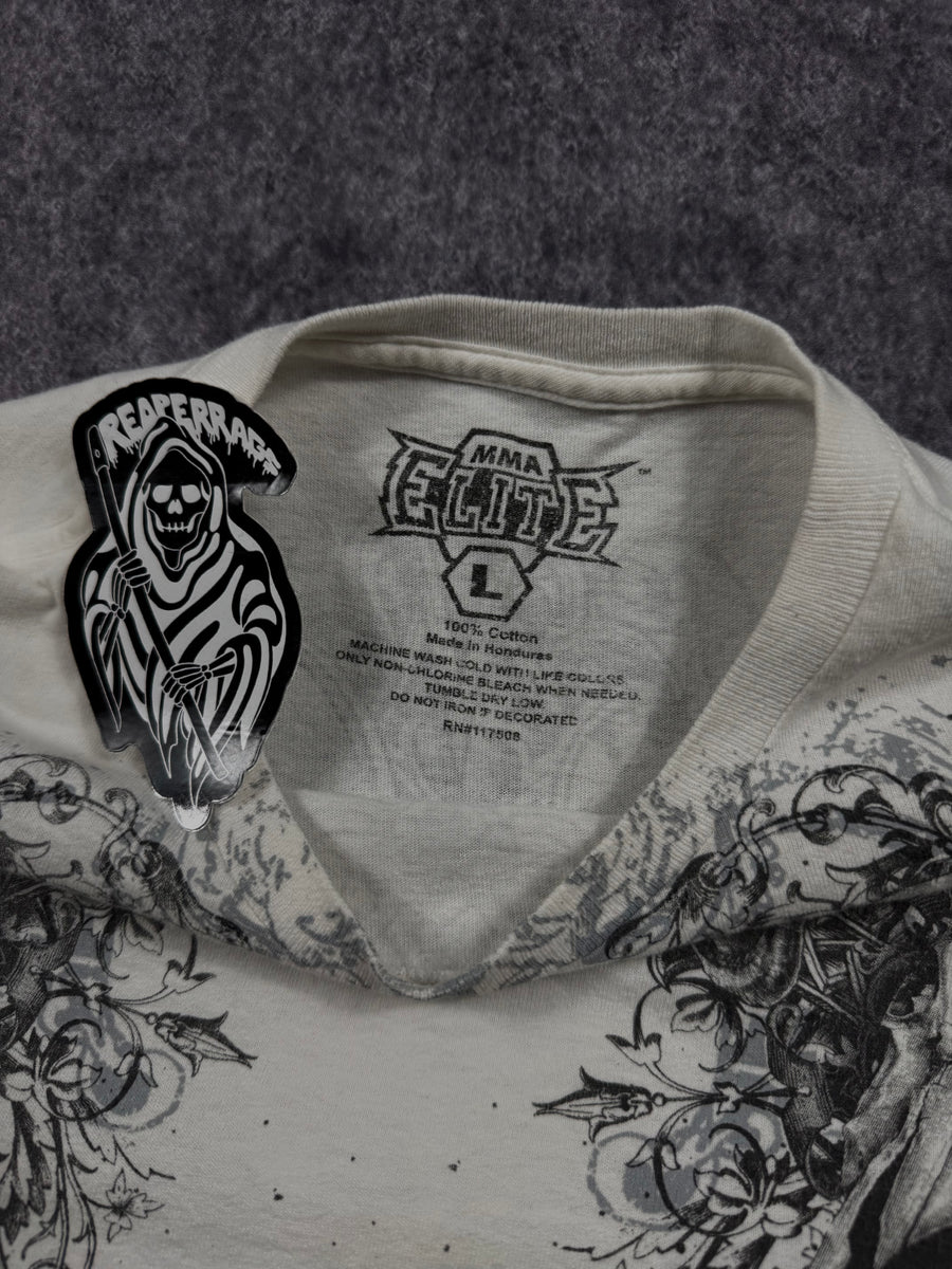 (rare) 2000s mma elite shirt (L)