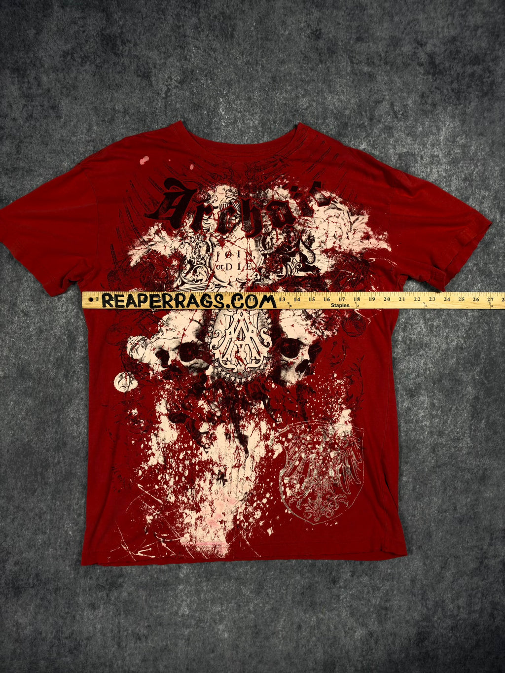 (RARE) 2000s ARCHAIC SHIRT (L)