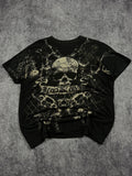 (rare) 2000s xzavier rhinestone shirt (L)