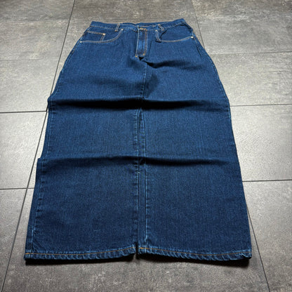 Y2K JNCO Style BD County Baggy Wide Leg Jeans (34x31)