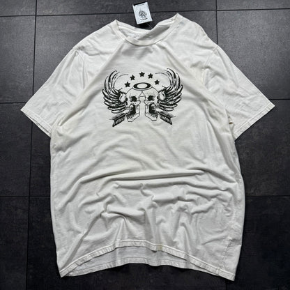 Y2K Oakley Skull Tshirt (L)