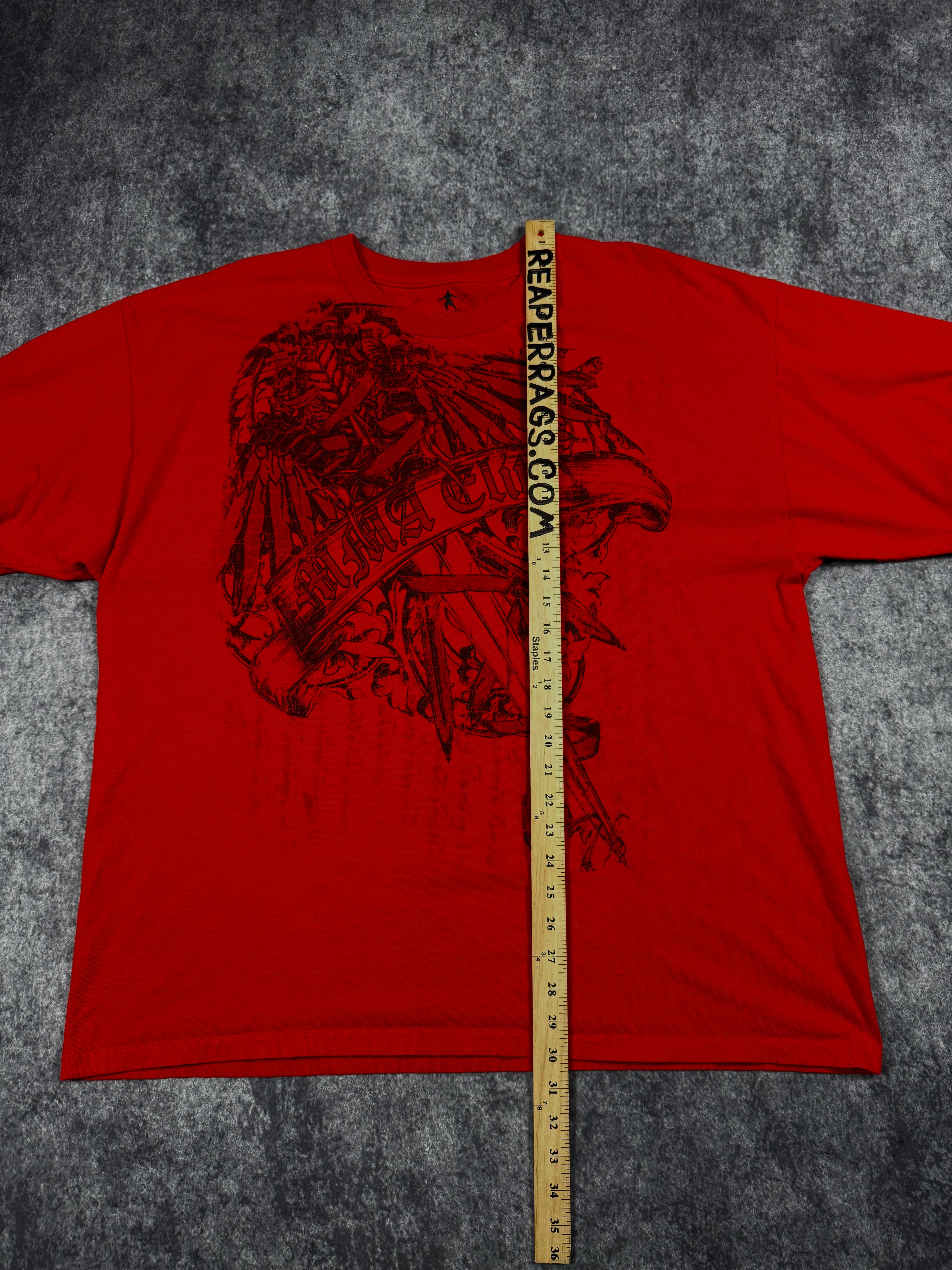 (rare) 2000s mma elite shirt (XXL)