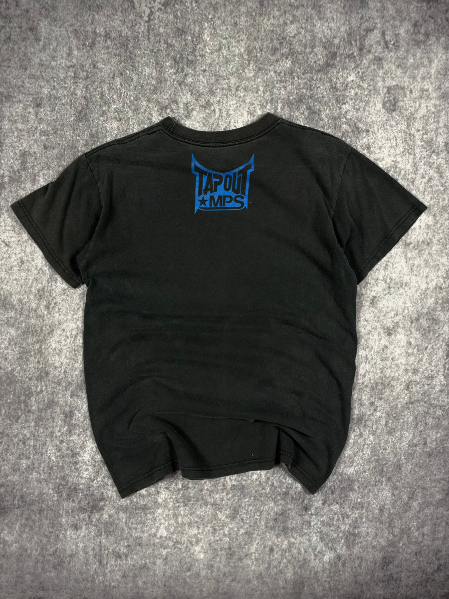 (GRAIL) 2000s CHROME TAPOUT SHIRT (S)
