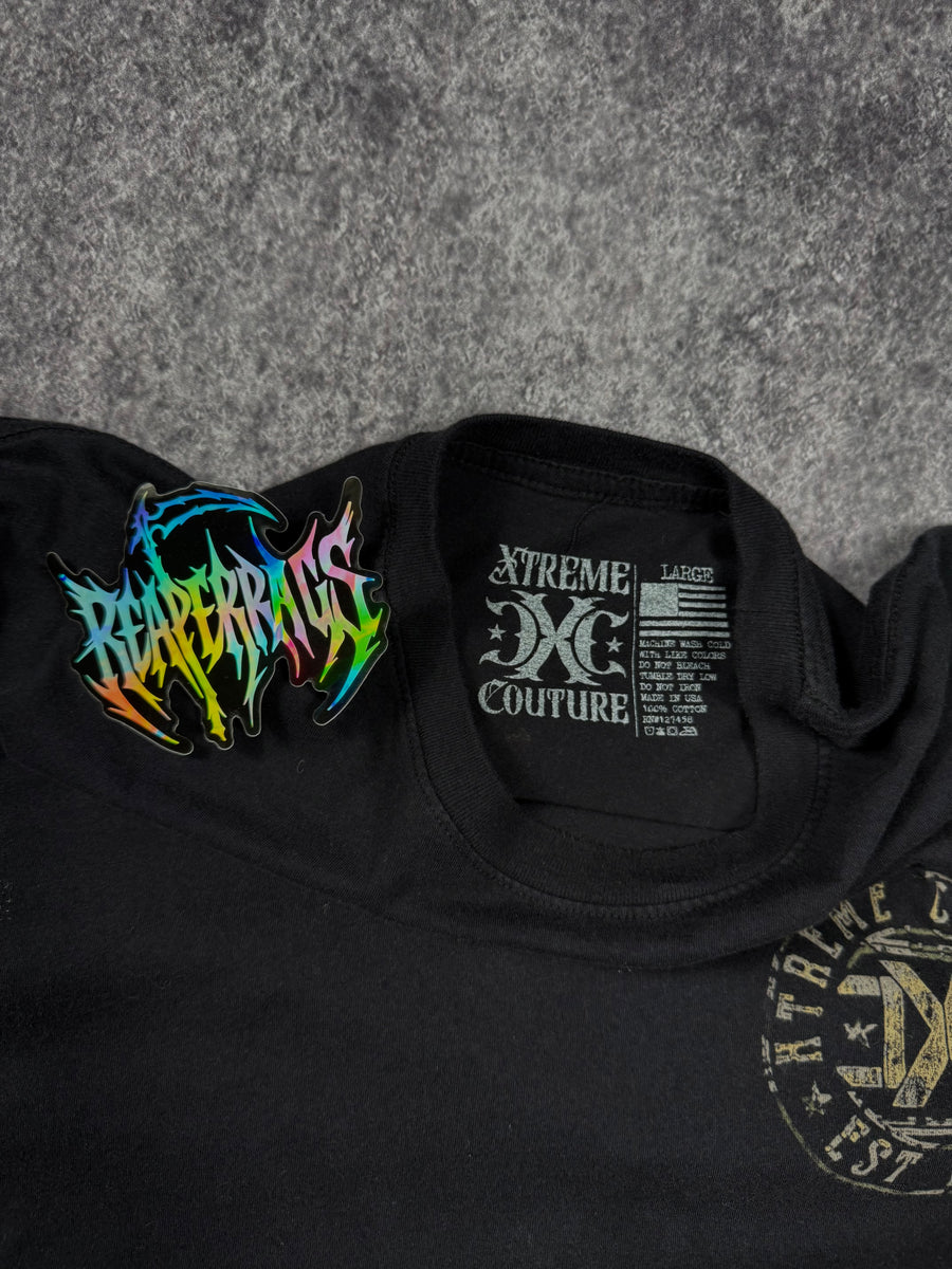 2000s xtreme couture shirt (L)