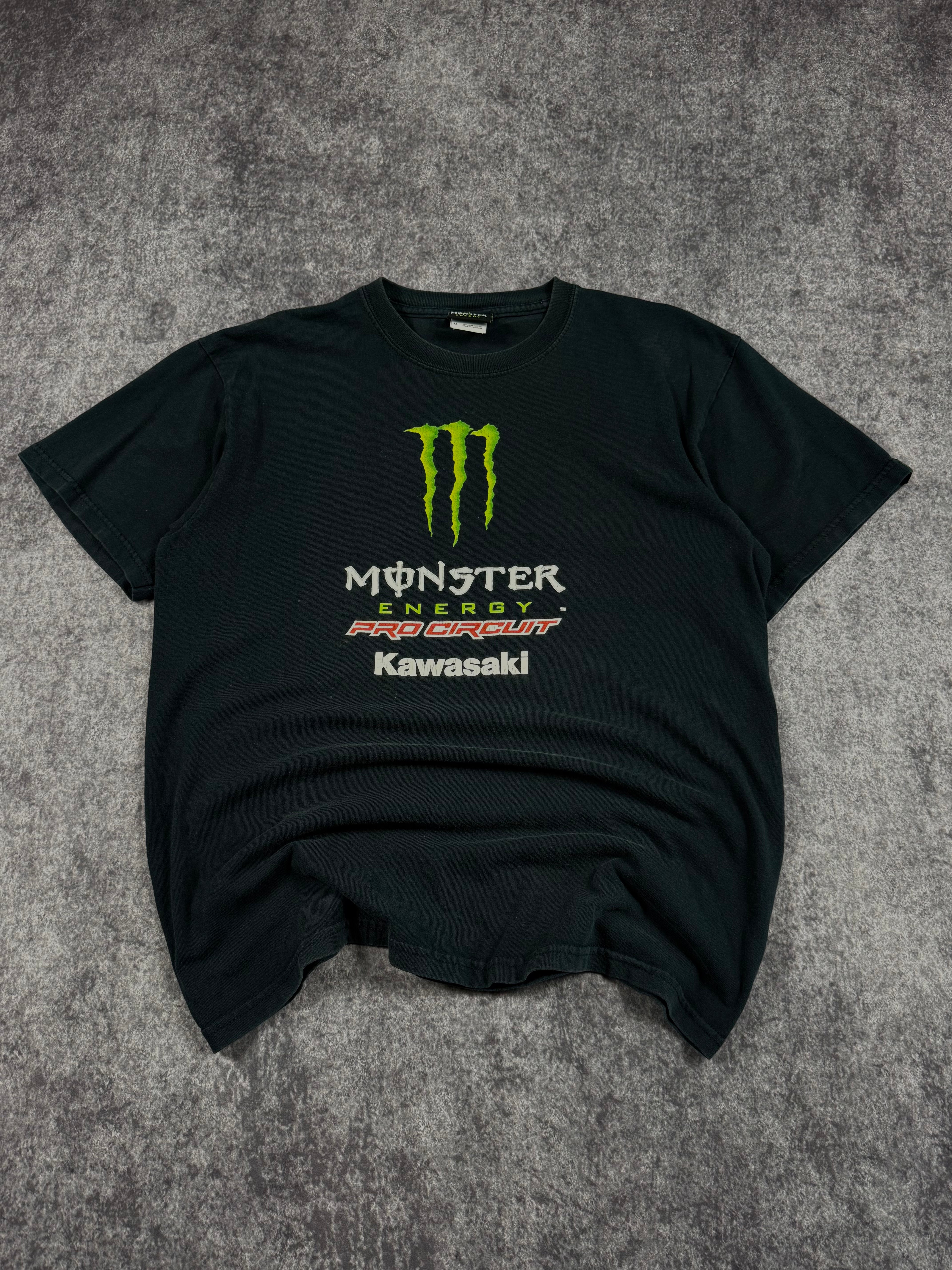 (rare) 2000s monster energy shirt (M)