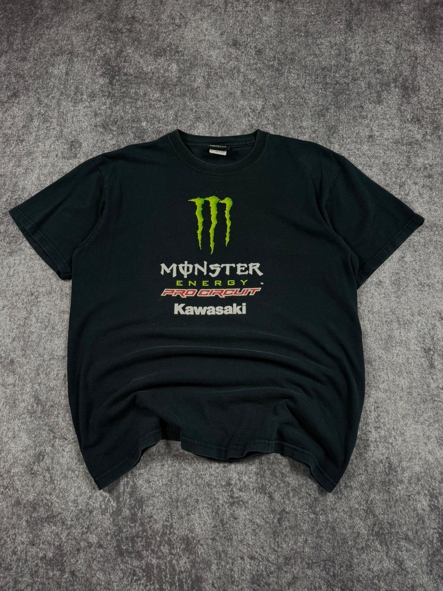 (rare) 2000s monster energy shirt (M)