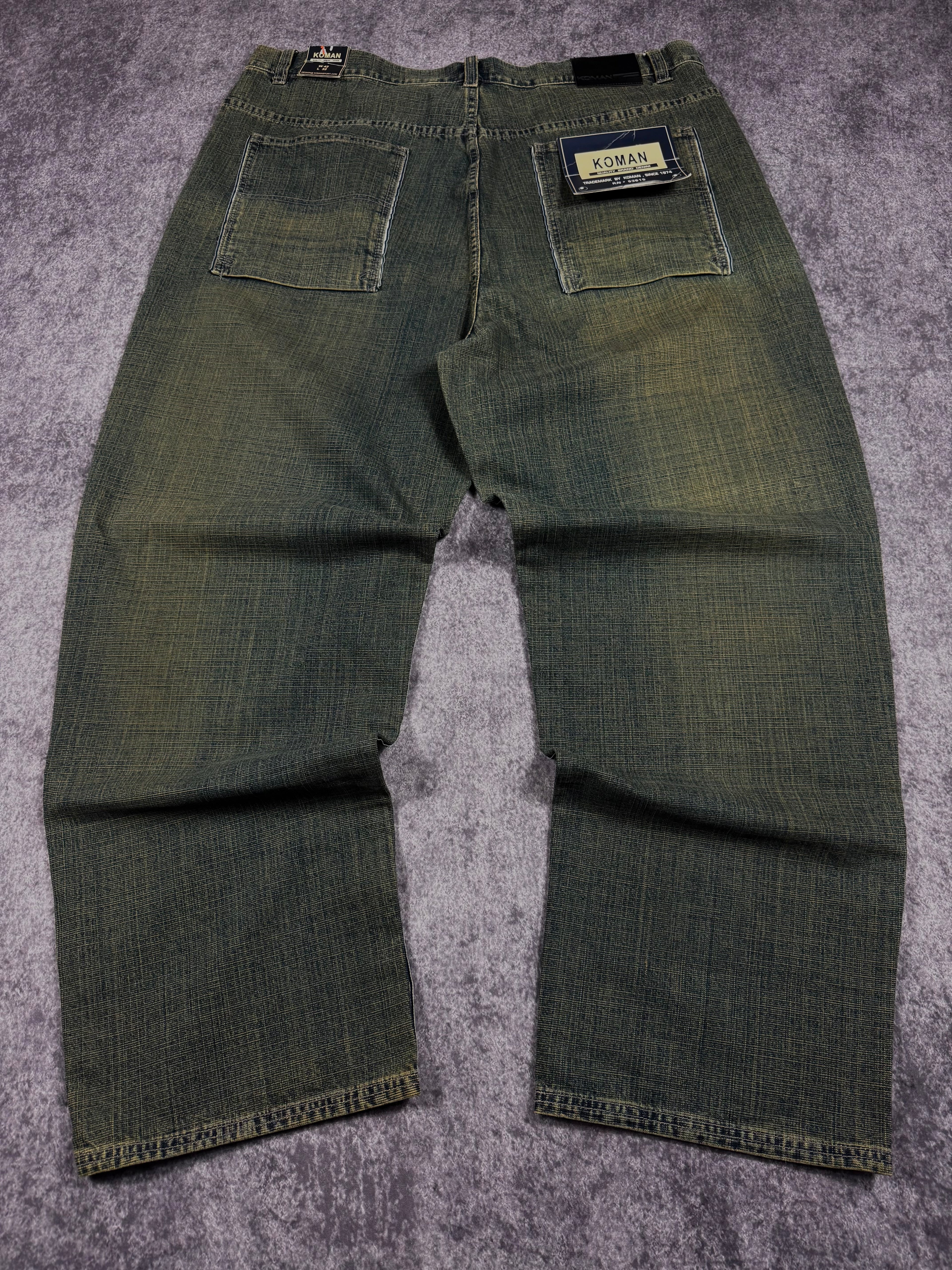 (rare) deadstock 2000s koman jeans (40x31)
